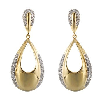 Diamond Hoop/Dangle/Drop Earring