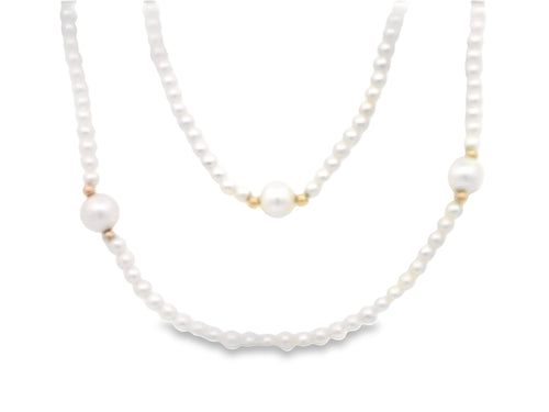 Pearl Necklace - LALI JEWELS