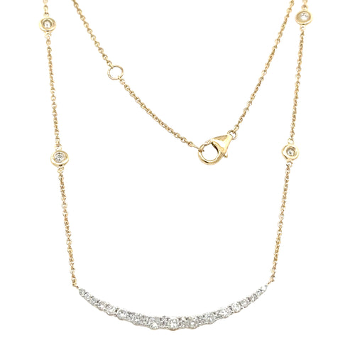 Diamond Necklace - ROYAL JEWELRY MFG, INC.